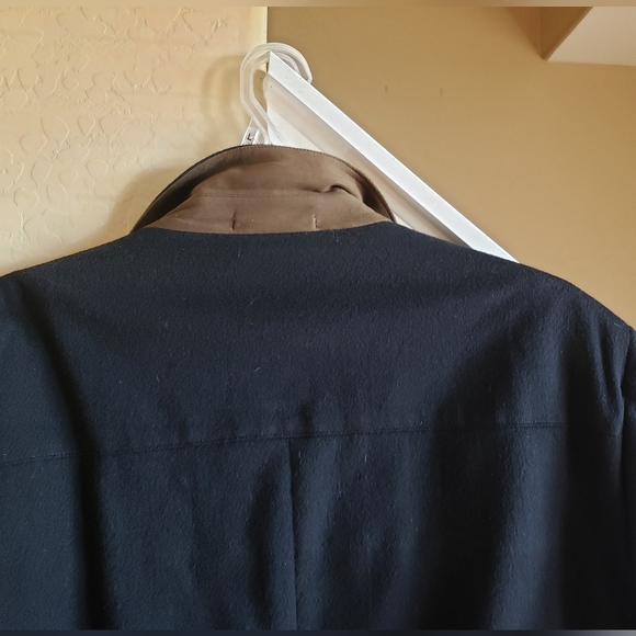 Tallia Black Blazer with Tan Accents - Picture 4 of 16